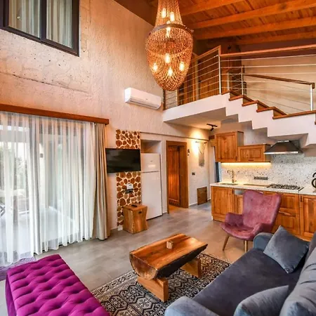 Outstanding Villa With Private Pool And Jacuzzi In Fethiye-3