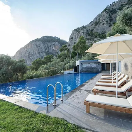 Amazing Duplex With Fascinating View And Shared Pool In Gocek-3